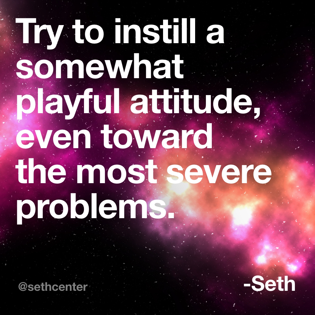 SethInstitute's tweet image. "In other words, we will try to instill a somewhat playful attitude, even toward the most severe problems, for the very idea of play encourages the use of the imagination and the creative abilities." —The Way Toward Health, Chapter 10 📖

Get the book: fal.cn/3ukxP