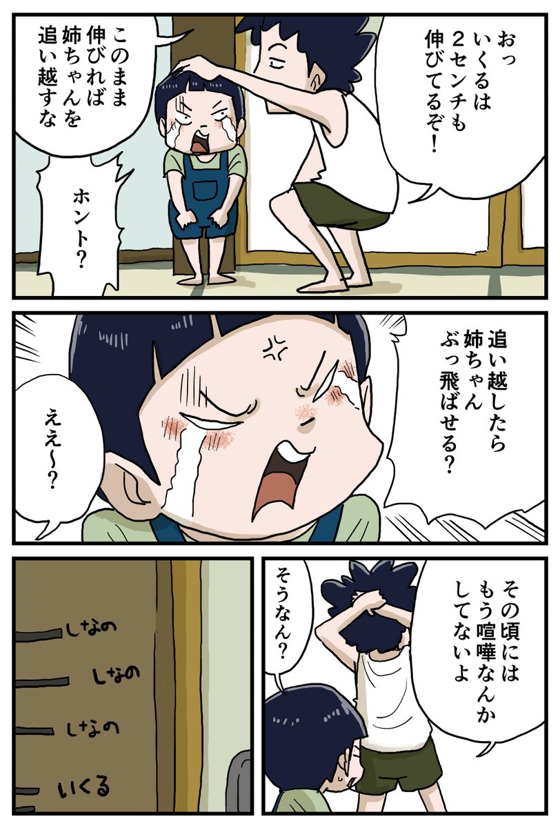 お父さんの言った事は本当だった話。
#しなのんちのいくる 