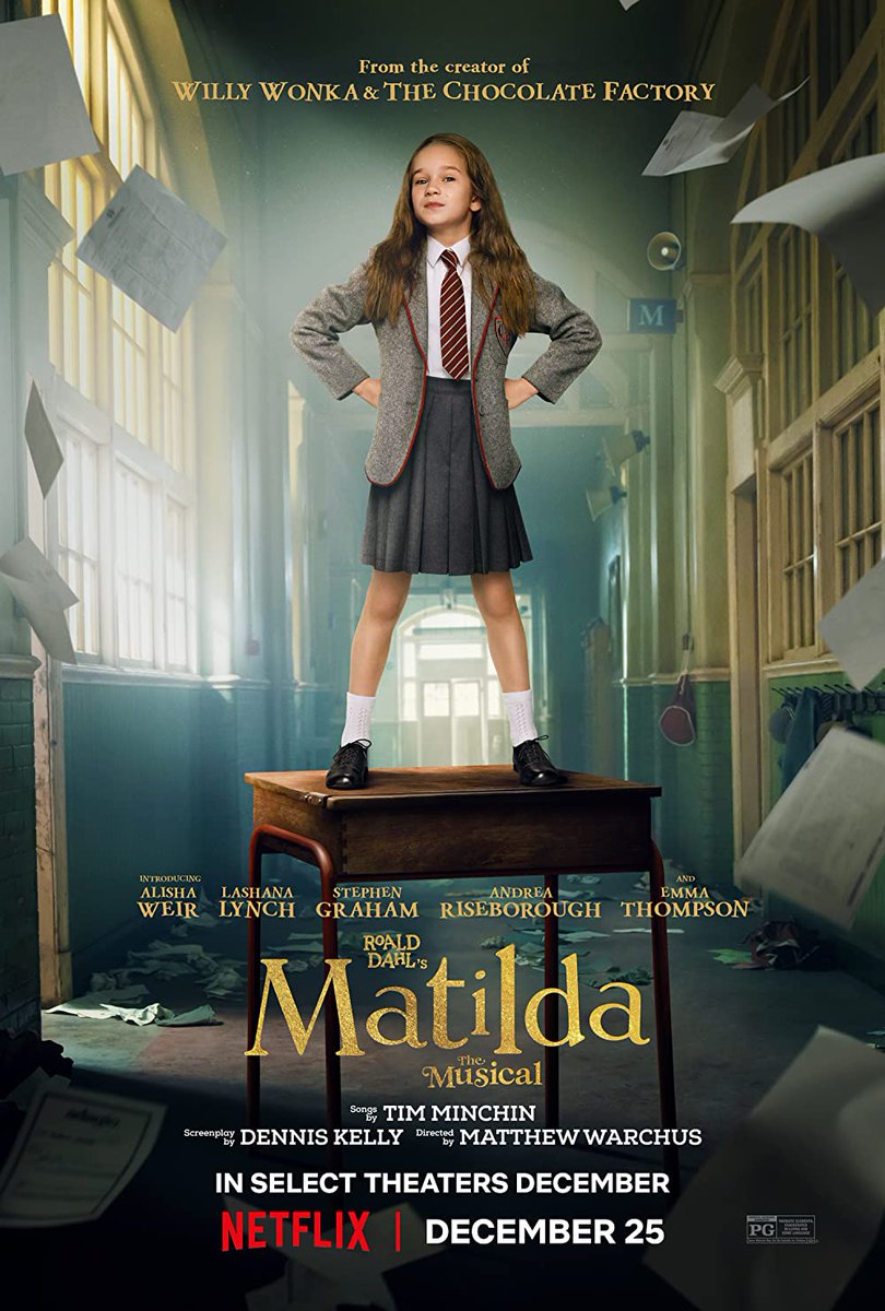 What a wonderful,tear enducing and life affirming movie this is! #Matilda
