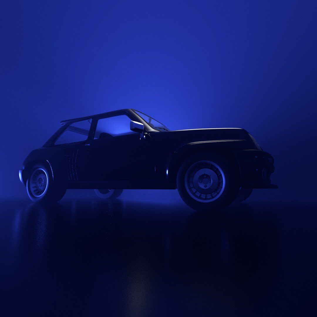 Renault_NFT's tweet photo. R5 Turbo https://t.co/w1OyGWMe8r