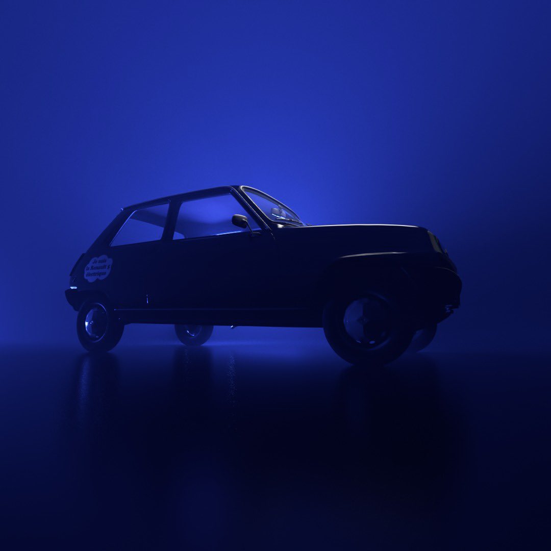 Renault_NFT's tweet photo. R5 Electric https://t.co/yvnpkfV6ev