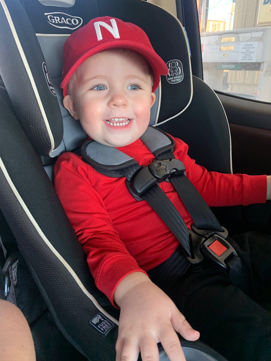 GBR‼️ Heading to the Pinnacle to cheer on the #huskers