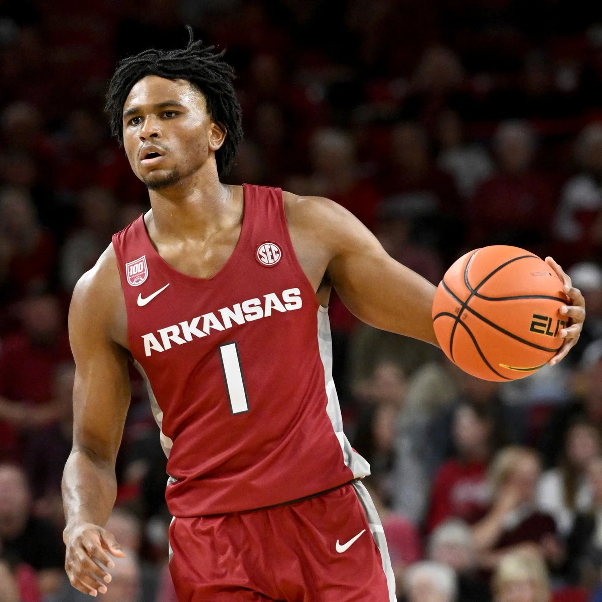 🐗Ricky Council IV and Nick Smith Jr. Combined Today:

47 PTS
6 AST
2 STL
17-30 FG (56%)

#RickyCouncil and #NickSmithJr led the #Razorbacks to a win against #Oklahoma 🔥 #Arkansas