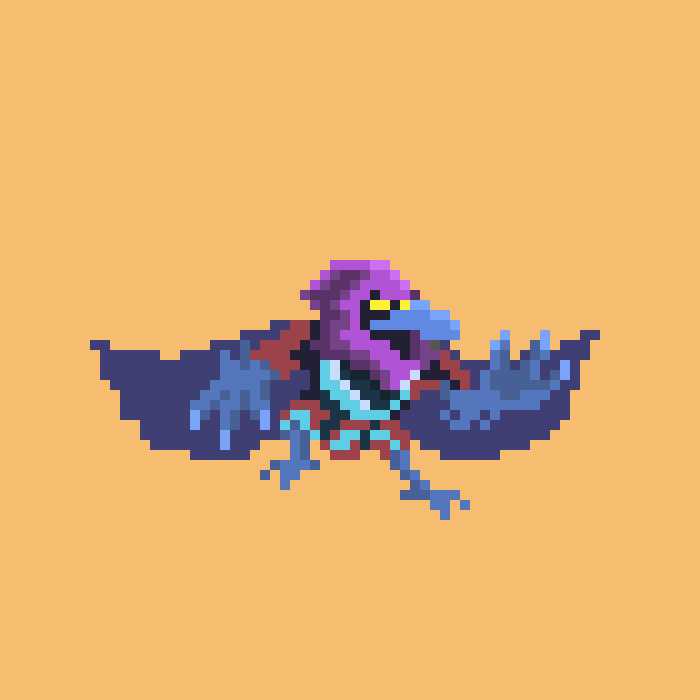 Warthok88's tweet photo. Crow - Fighter
Inspired by @KeyboardKrieger
#pixelart #pixelartist #pixelartwork #crow #pixelcrow #character #sword #pixelsword #characterart #characterdesign #fantasy #comicstyle #warthok88 https://t.co/QXdCRnrimP