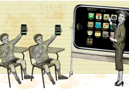 cataeduser's tweet photo. Tal y como apoya Aparici (2022), en muchas ocasiones, se repite la educación tradicional con dispositivos, pero sin ser esto sinónimo de aprendizaje conectado. ¿Consideráis que se logra un aprendizaje real a partir de la posesión de un dispositivo electrónico? #RSCD23_UNED_1_3 https://t.co/1Sb3yheC6X