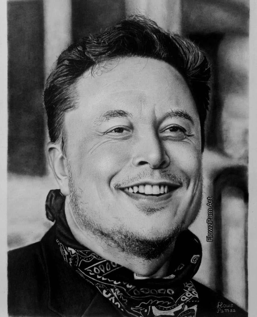 flowzpam's tweet photo. @elonmusk Retweet my pencil drawing of Elon Musk 🙏 https://t.co/iNKuEJBLzt