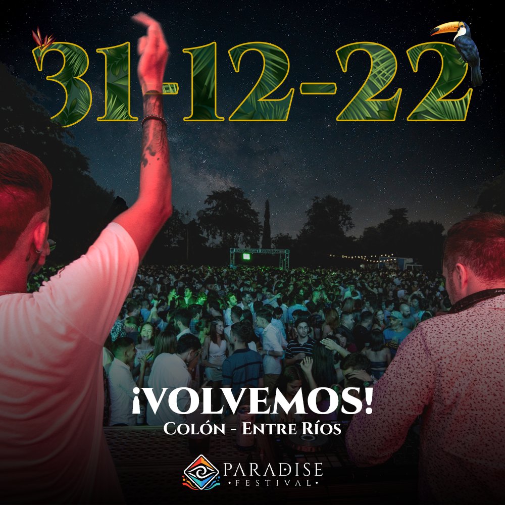 ParadiseColon's tweet photo. ✨Teníamos ganas de volver después de años de pandemia. Y que lindo es volver a reencontrarnos y celebrar la vida!✨
•
Nos llevó tiempo, pero estás fiestas vamos a darte una noche inolvidable, llena de risas y emociones, con música y ambientaciones nuevas.
•
#paradise #31d https://t.co/ODvC2HTokR