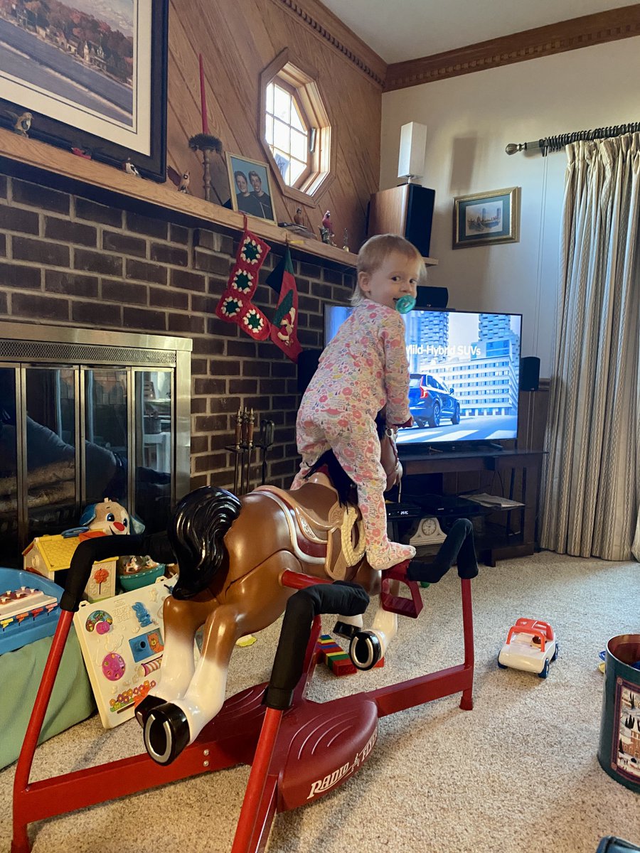 cazmarris's tweet photo. Horse phase: commence! #TwinA https://t.co/DQxVhOO7go