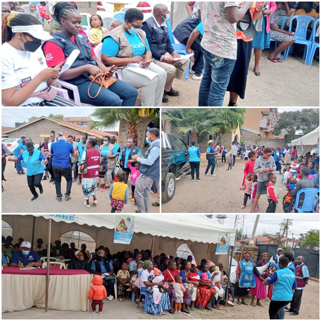 lucywkanja's tweet photo. Measles_Rubella Supplementary Immunization Activity ongoing at Dagoretti @NairobiCityGov . All children 9 to 59 Months are eligible.  Dates:9 -18 December 2022. @MOH_Kenya @VaccinesKenya @UNICEFKenya @WHOKenya https://t.co/v9PmH5nP5g