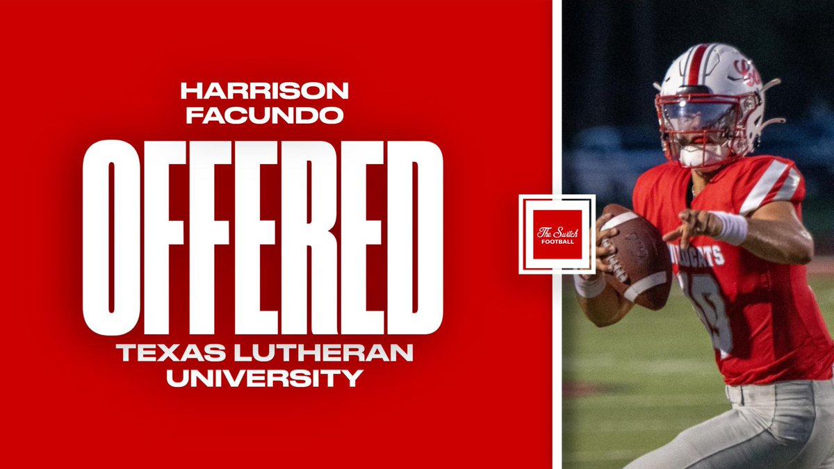 Harrison Facundo (@harrisonf_10) on Twitter photo Blessed to receive my first offer to continue playing football from <a href="/TLU_Football/">TLU Football</a> <a href="/LaineSambrooks/">Coach Sambrooks</a> @coachlatimore <a href="/TheQBTech/">J.P. Tillman</a> Blessed to receive my first offer to continue playing football from <a href="/TLU_Football/">TLU Football</a> <a href="/LaineSambrooks/">Coach Sambrooks</a> @coachlatimore <a href="/TheQBTech/">J.P. Tillman</a>