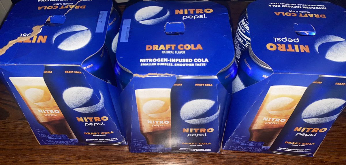 Firmbr's tweet photo. @gofooji #NitroPepsi thank you!! 💙 https://t.co/CmC9S8feYD