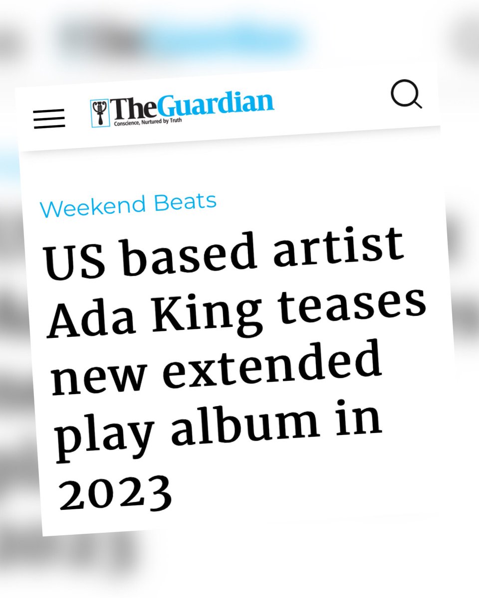Entdaily001's tweet photo. Hello world! U.S based NIgerian singer, @AdaKingOfficial Album is coming in 2023 💿🔥

@guardian Newspaper 🤝🗞

——
#music #afrobeats #adaking opay saka #ronaldo #worldcup #ENGFRA https://t.co/m3wkXttdjK
