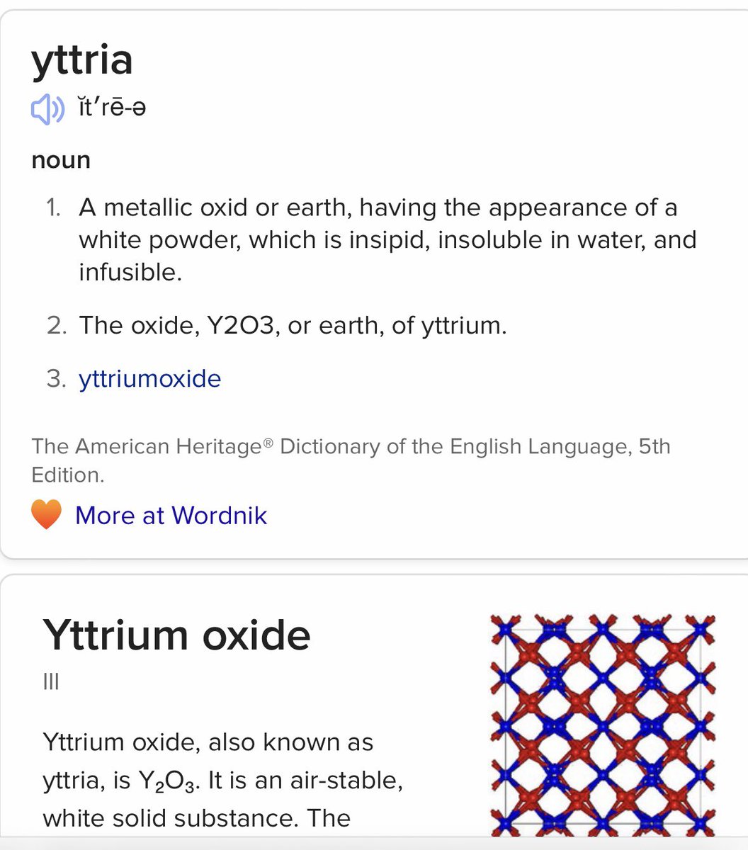 I beg to differ, NYT. Yttria IS a real word. And YAG is ubiquitous. <a href="/Notaspellingbe1/">Not a Spelling Bee Word</a>