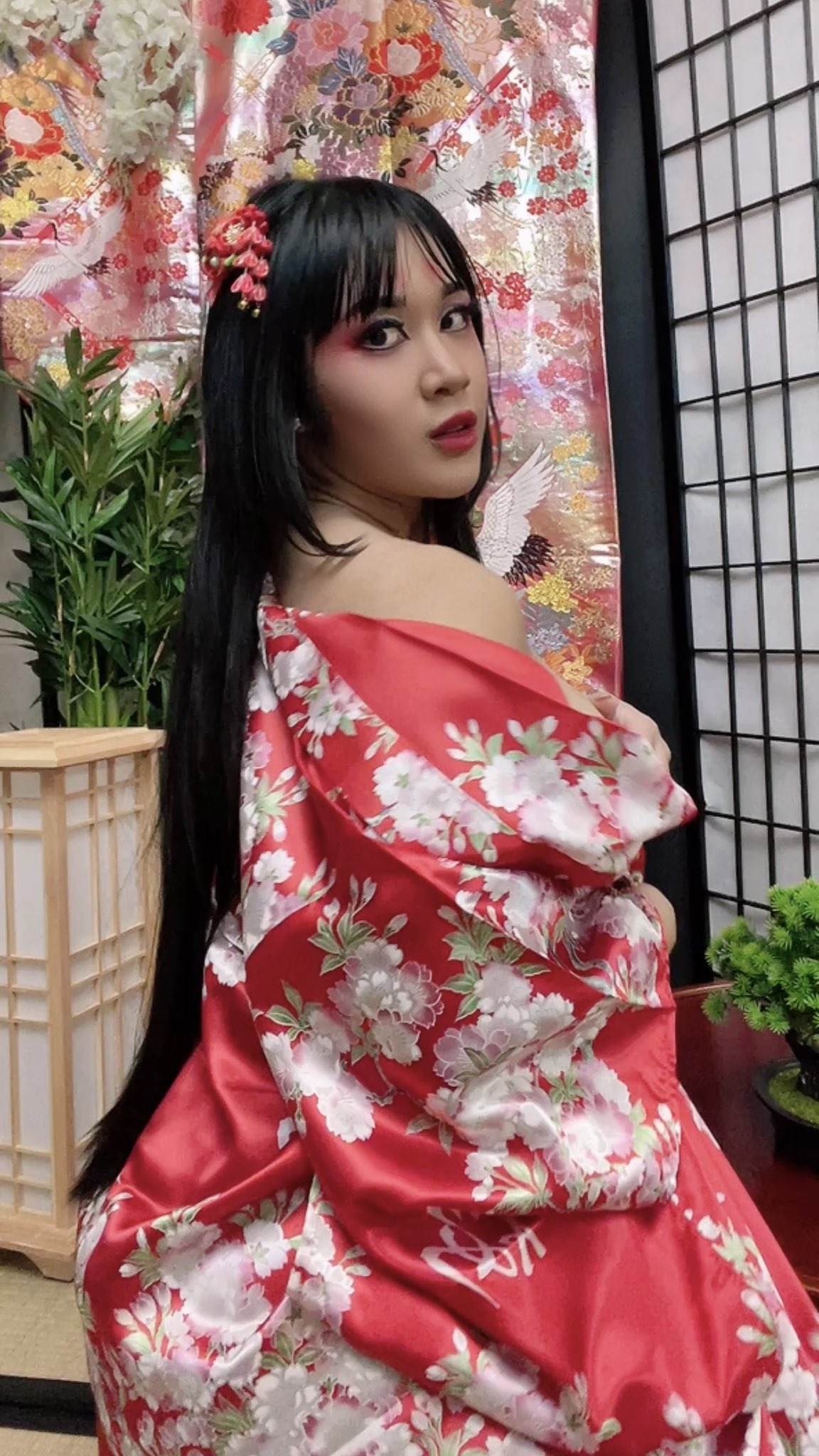 TW Pornstars - 1 pic. Mishamai. Twitter. Makeup time at my slumber