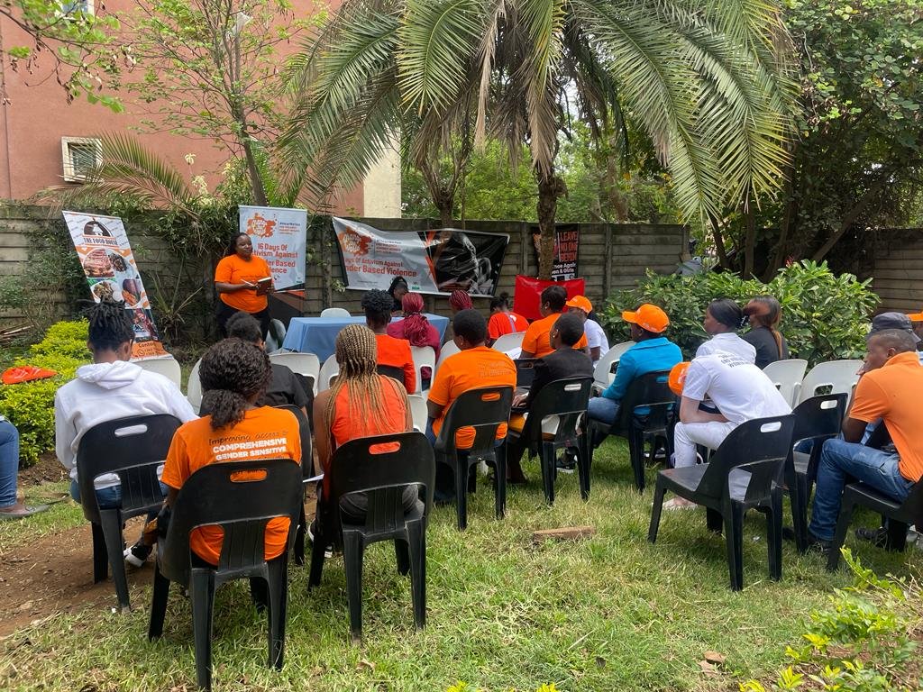 By working together gives us the opportunity to make more noise on ending violence against women and girls. We partnered with @FYBY09 All Women Advocacy, Bolivia Hire and Catering Services and Fountain of Hope in commemorating 16 Days Of Activism Against Gender Based Violence.