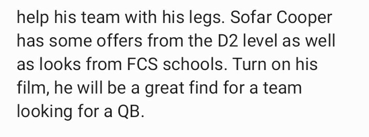<a href="/CliftonCooper04/">Clifton Cooper</a> <a href="/nation_dfw/">Recruit Nation DFW</a> <a href="/texashsfootball/">Texas HS Football</a> <a href="/TXTPShow/">Top Texas Prospects Show</a> <a href="/TFLrecruiting/">Texas Football Life Recruiting</a> <a href="/Marchen44/">On Da Marc Sports🏈</a>