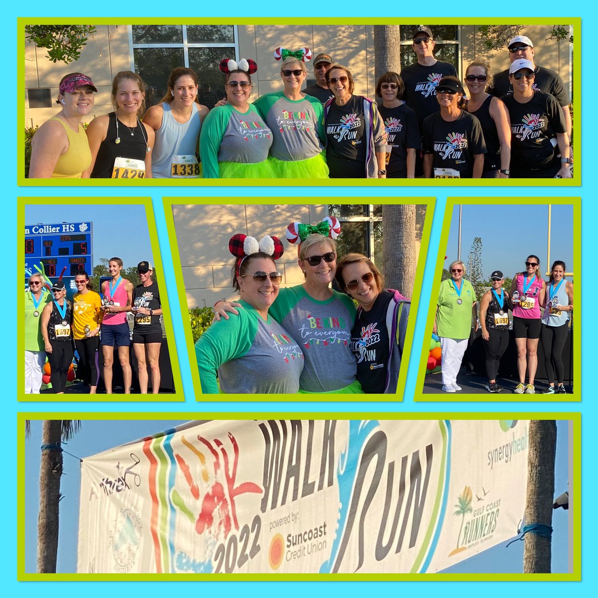 The CCPS 5K was a HUGE Success! We all had a great time! Congratulations to our trophy winners: Mrs. Turner and Ms. Ferrari! #PESCelebrate