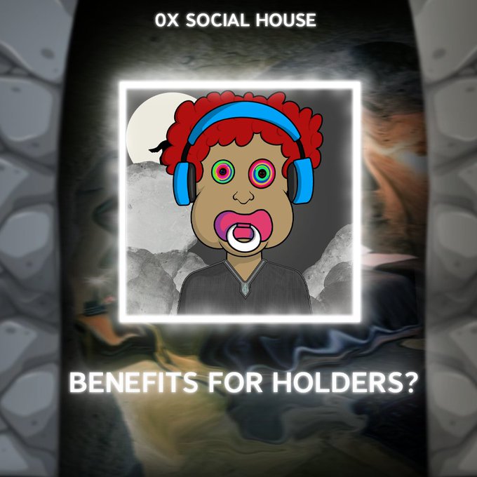 Holding one of our NFTs will make you a member of one of the most private clubs with access to exclusive future drops.👇
🔗discord.gg/0xsocialhouse

#OxSocialHouse #NFTCollection #cryptocurrency #UniqueNFTs #digitalcollectibles #Web3 #DigitalAssets #VirtualWorld #VR #NFTs