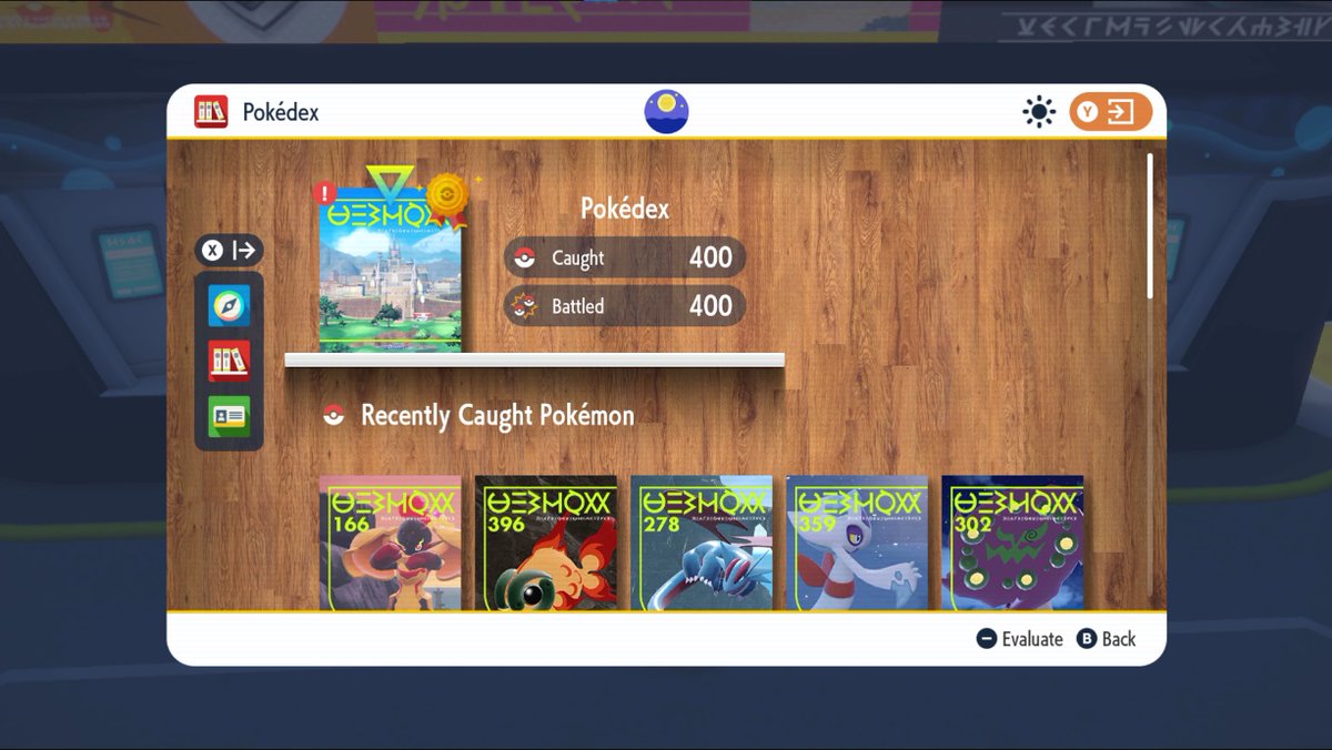 Finally completed the Pokédex and got my shiny charm last night! \o/

#PokemonViolet