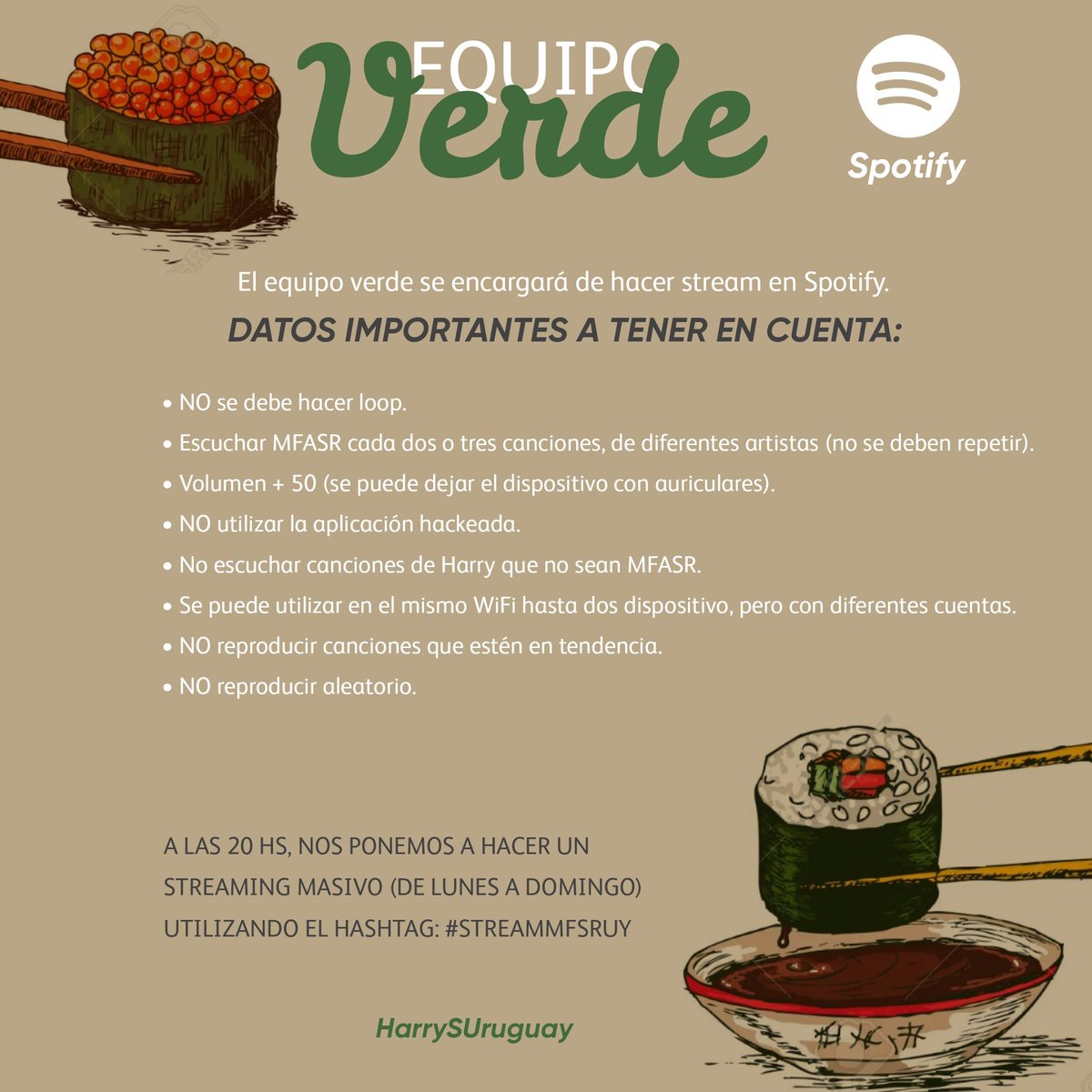 HarrySUruguay's tweet photo. ⚠️ !! ⚠️
Este Lunes 12 arrancamos con el proyecto, el cuál dura una semana (la siguiente es de descanso). Todos los días a las 20hs utilizaremos el hashtag: #StreamMFASRuy mientras hacemos streaming masivo.
Abajo dejaré dos colores, poner mg según en el equipo que deseen estar. https://t.co/tQeJ5VmXfJ
