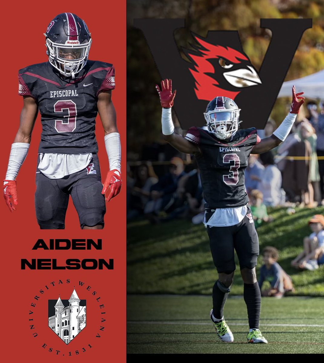 Happy to announce... Wesleyan University '27, @CoachDiCenzo @CoachHallenbeck @CoachDBenoit @QueJones614 @RealCoachK_