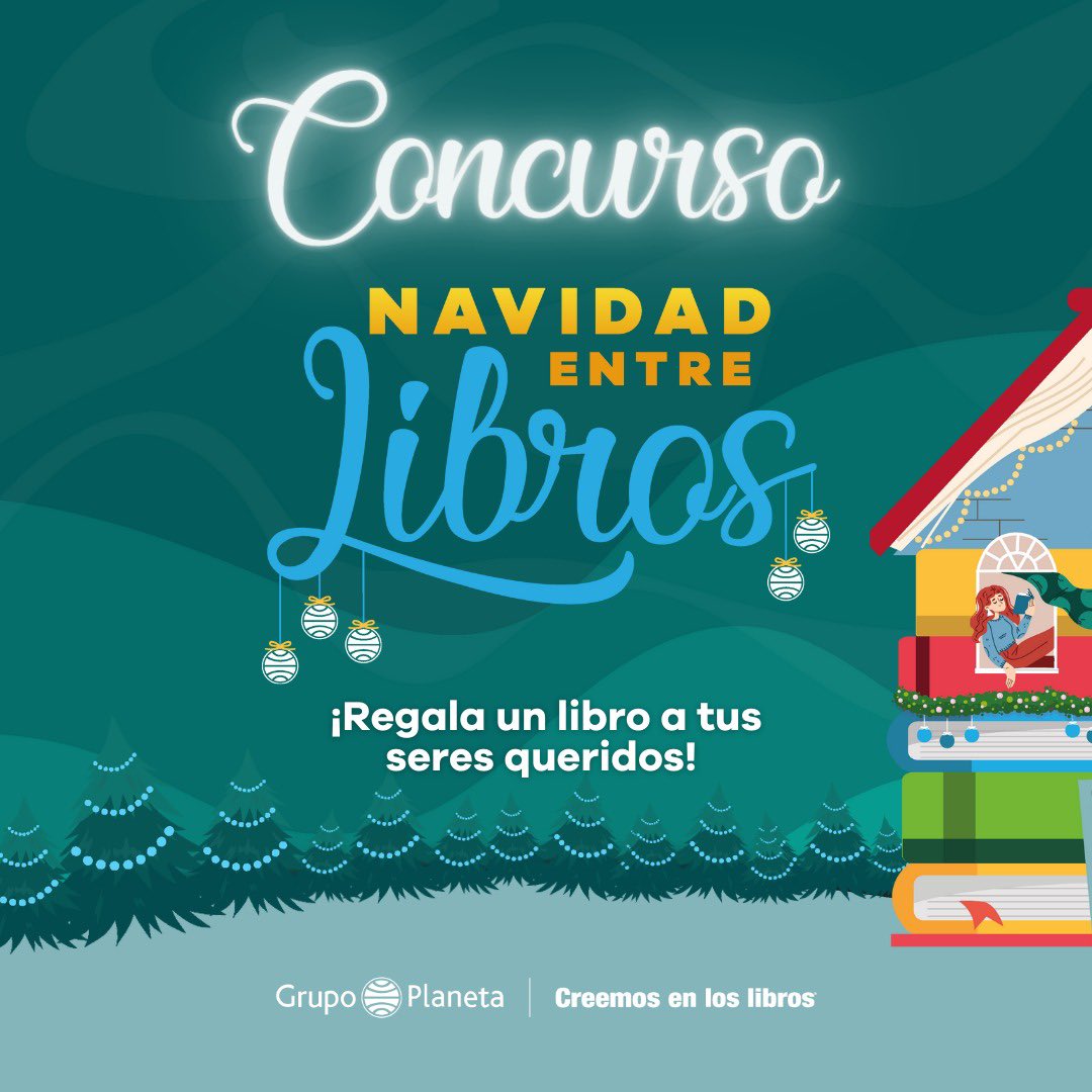 PlanetaLibrosCo's tweet photo. Te acompañamos haciendo que uno de tus seres queridos viva una #NavidadEntreLibros 🎄📚✨ https://t.co/ybEwtfiiIH