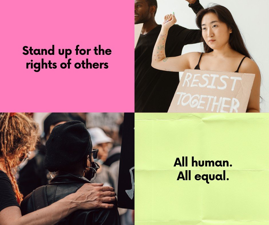 CFUWOntCouncil's tweet photo. Today, #HumanRightsDay, the theme is “Dignity, Freedom and Justice for All” as the High Commissioner for Human Rights launches a year-long campaign on the Universal Declaration of Human Rights by focusing on its legacy, relevance and activism. #16days #endGBV #cfuwontcouncil https://t.co/01G2yWbqyb