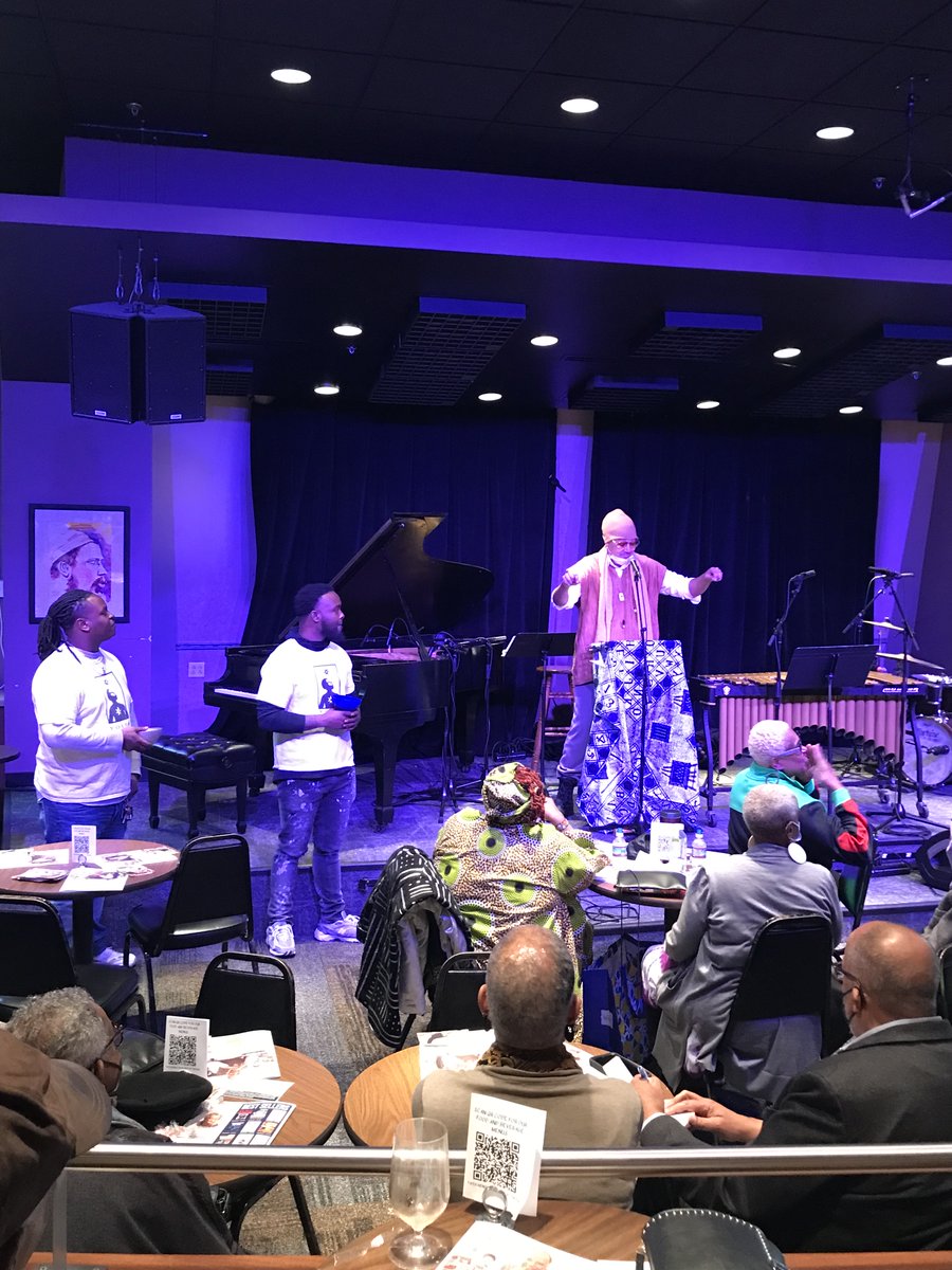 AyizeS's tweet photo. Powerful! The #MountainMoversProject #MMP launch 2 elevate the restitution of #AfricanCulturalHeritage by @YouthResiliency #NROPI @FusionPartners_ w/ awards from Cle, OH @Griff4CLE6 4 #HakiMadhubuti @NavashaDaya @NBCDI Cle branch @dijoni https://t.co/lH0qzzjJMa