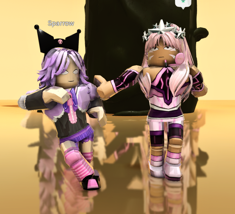 theprisme's tweet photo. Me and my sister Allani. ❤️#roblox #codelyoko #robloxmeme #robloxart #robloxshaders https://t.co/lky3gnqMhU
