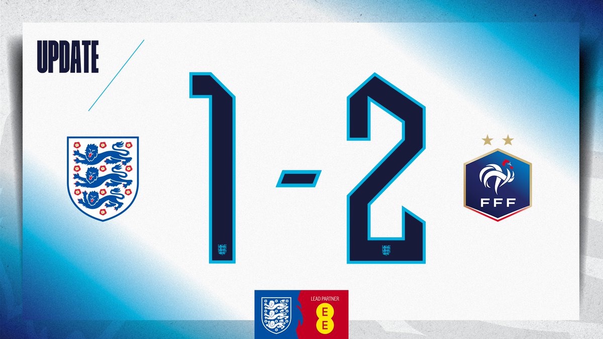 England's tweet photo. France score a second. https://t.co/kjkhemm3xc