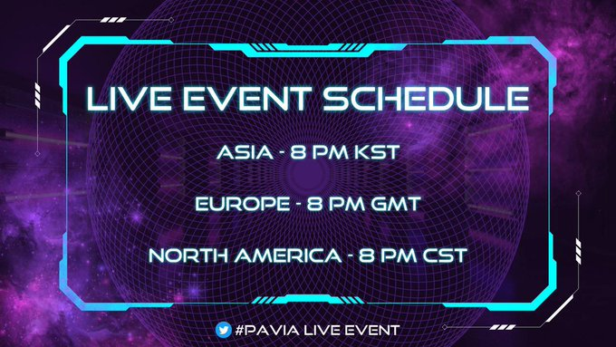 CryptoSigman's tweet photo. Guys make sure you will be in the @Pavia_io live event! Schedule is down below, I will 100% be there! Lots of things incoming for us👀
If anyone will see my avatar there, say hello! https://t.co/RkYbX6aWys