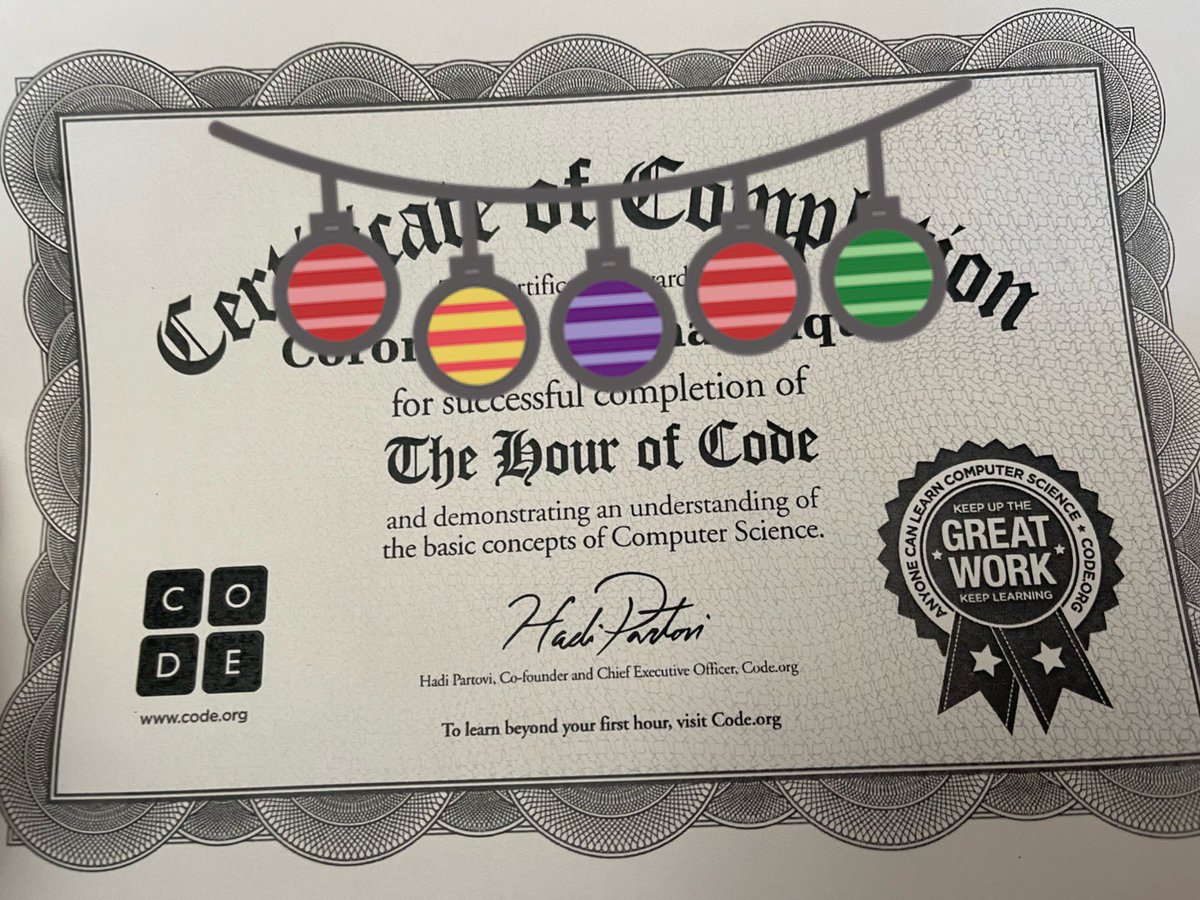 Thank you <a href="/JessMCarrillo/">Dr. Jessica Meléndez-Carrillo</a> &amp; <a href="/CoachPerezRES/">Coach Perez</a> for providing CS  for our <a href="/ReyesElementary/">Congressman Silvestre & Carolina Reyes Elementary</a> Red Hawks with #HourOfCode 👊🏼