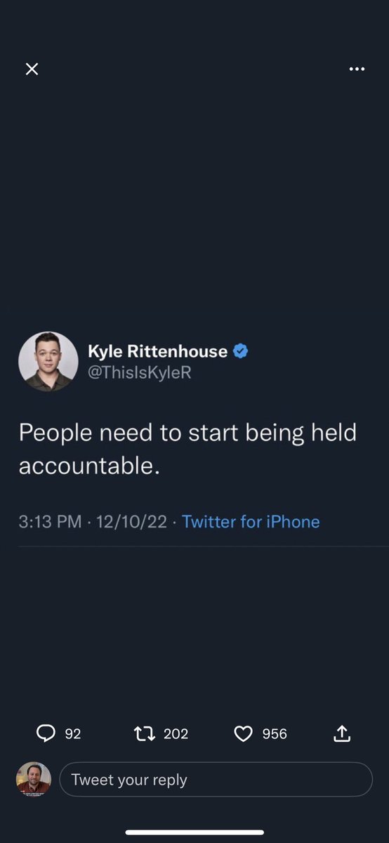 davramdavram's tweet photo. Kyle Rittenhouse wants to be tried for murder again https://t.co/ipLHfDGRhv