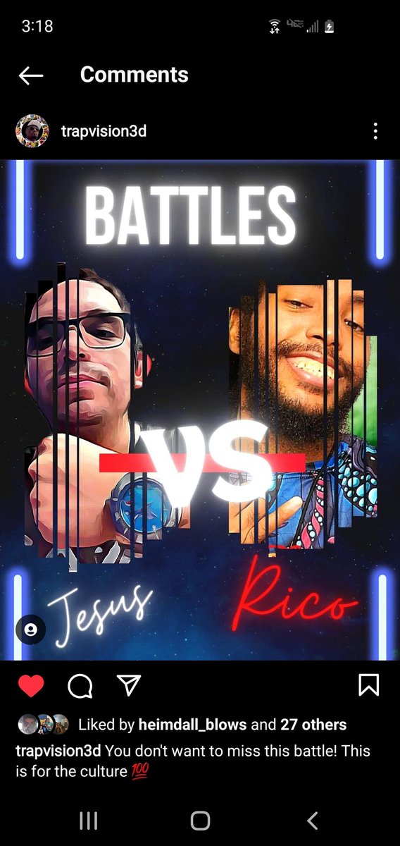 ToonsAndDrugs's tweet photo. Tune In Tonight At 7pmEST, On My Brother @trapvision3d 's #YouTube Channelπ
A #WatchBattle For The CultureβοΈ
Going to be a fun one!π
-Rico π SmilezβΆοΈ
#YouTuber
#TwitchAffiliate
#Watches
#Timepieces
#Fashion
#Style
#WatchCollector
π
https://t.co/aIh0SbMRZE https://t.co/9UIiYMlS4X