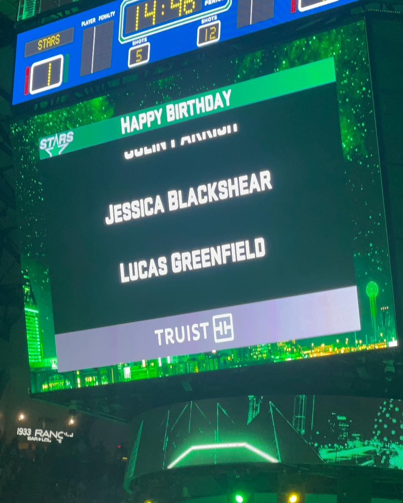 jessz77's tweet photo. Go to a Stars game on my birthday? You’re dang right! Go Stars!!
#TexasHockey https://t.co/QGGPL1TVyI