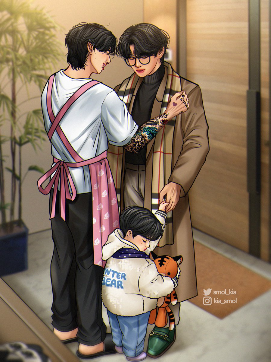smol_kia's tweet photo. "Don't go to work appa..."
#taekook https://t.co/ma4VHyayND