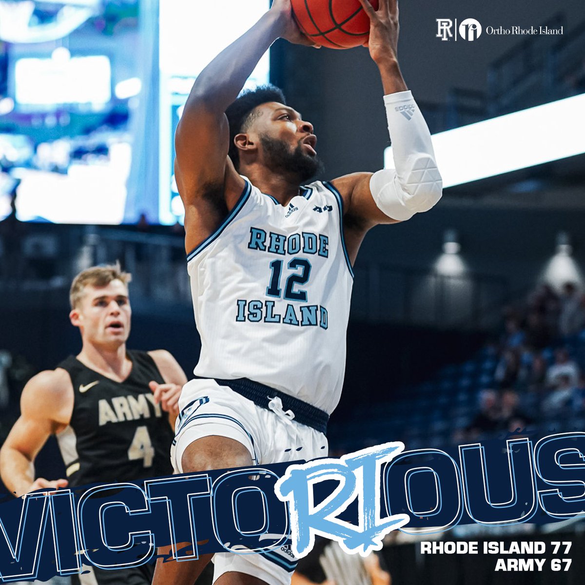 RhodyMBB's tweet photo. 𝐅𝐈𝐍𝐀𝐋

URI 77
ARMY 67

Rhody WINS! https://t.co/P0UpZFkcnn