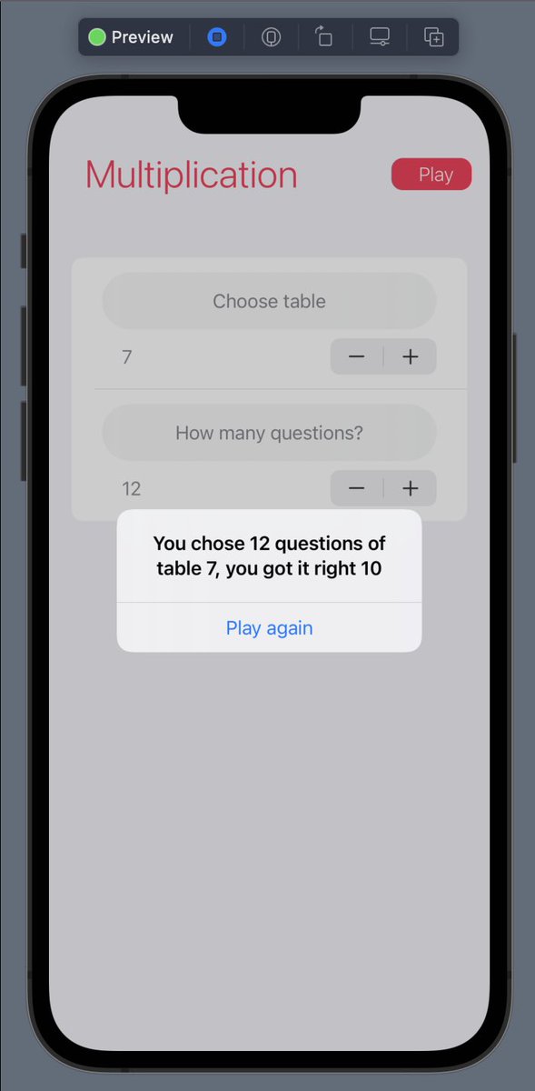 Uillybert's tweet photo. 🎉 I just finished Day 35 of the #100DaysOfSwiftUI at https://t.co/Dn8eg0Io18 vía @twostraws https://t.co/mJlc5IMOt0