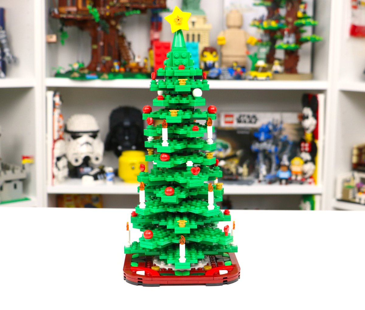 Only 16 days until Christmas! Today I’m getting in the spirit by building &amp; reviewing this stunning 11” tall LEGO Christmas Tree! 

Fun fact- did you know it is taller than most LEGO Modular Buildings? 

#LEGO #LEGOReview #LEGOChristmas #LEGOSet