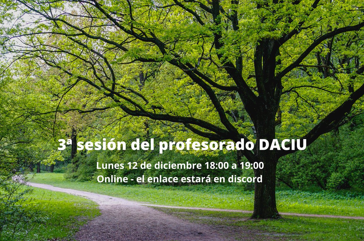 Programa DACIU tweet media