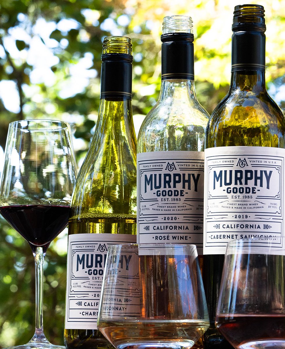 MurphyGoodeWine's tweet photo. A #Goode looking lineup if we've ever seen one! Which bottle are you reaching for first? #murphygoode #goodelife #thegoodelife https://t.co/a7v2rZQ9ZG
