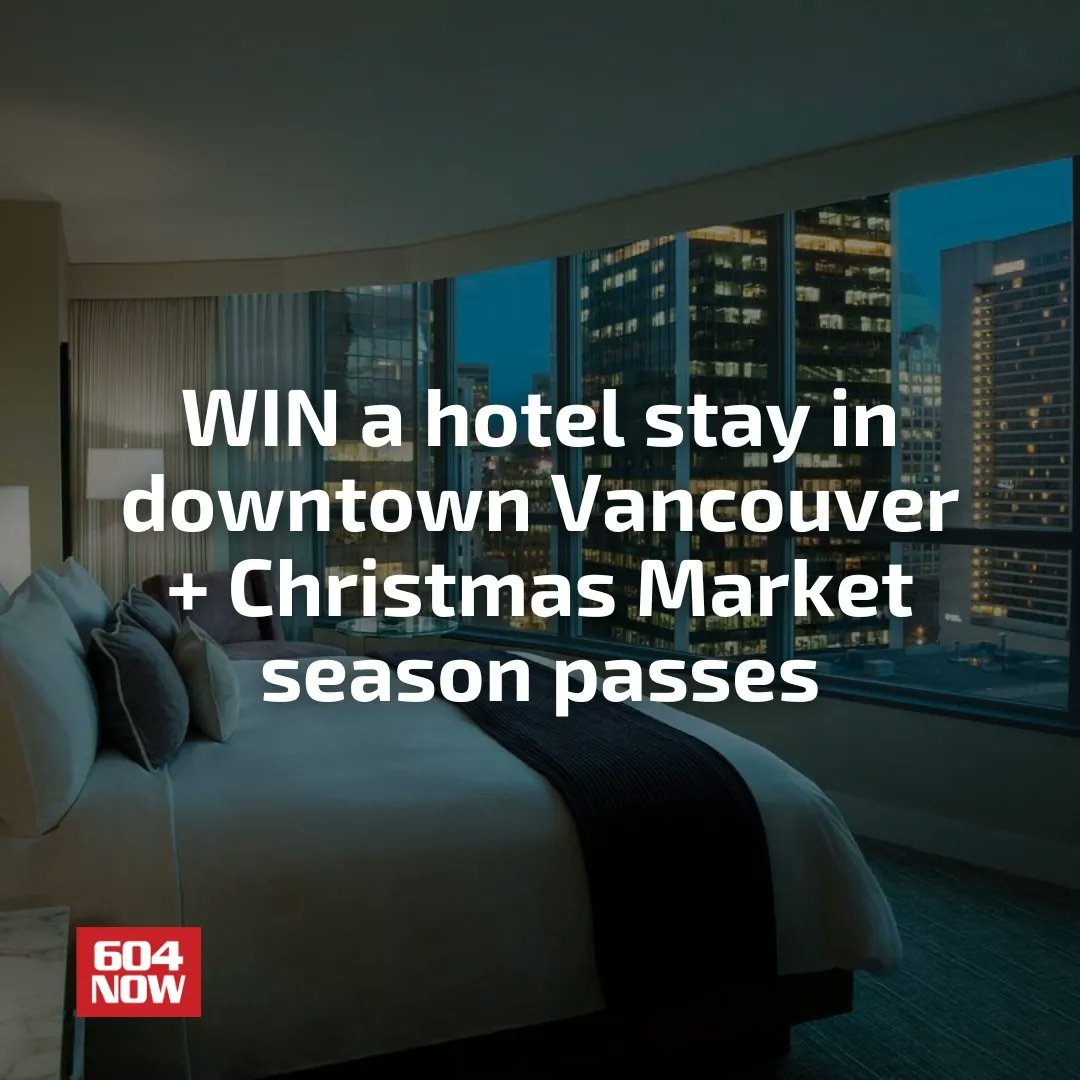 604Now's tweet photo. Experience a staycation on us! 🏨🛍️🎄. Learn more: https://t.co/Y39SM1LWqi https://t.co/B9A0hmE4Rc