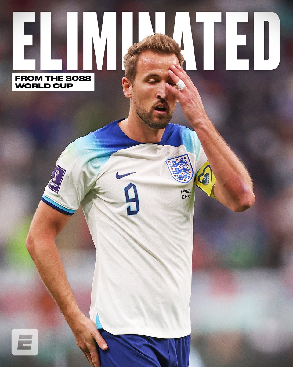 The World Cup run is over for England after falling to France in the quarterfinals.