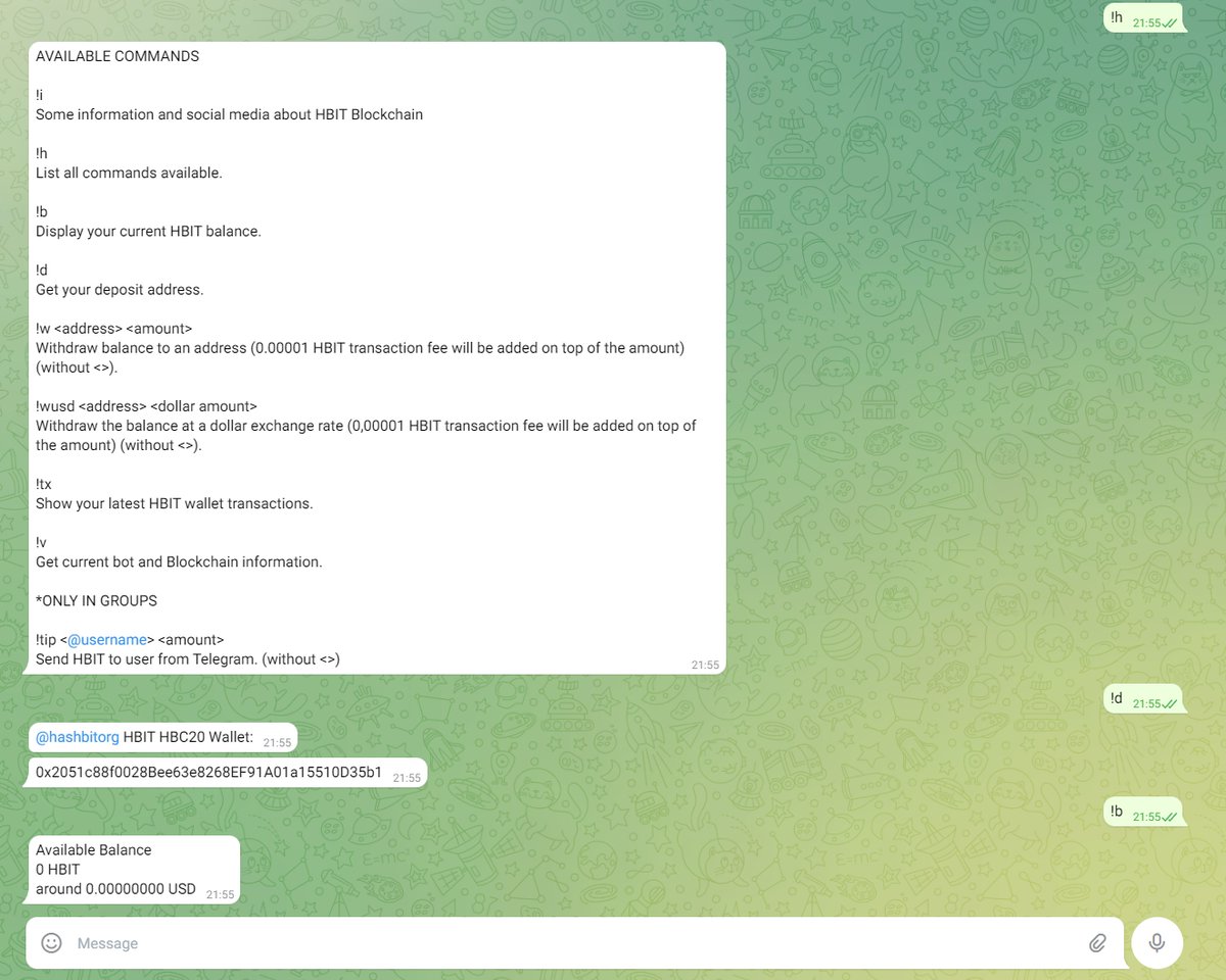 SOL_Fan_2024's tweet photo. While the price doesn't seem to be on our side, #Twitter blocks our Official profile, and while we are still in the bear market.....

We proceed to build the #Telegram #Bot for the #HBIT Smart Chain #HBC20.

Where every #telegram user will have their own $HBIT.HBC20 wallet https://t.co/jJKyQ2zJaT