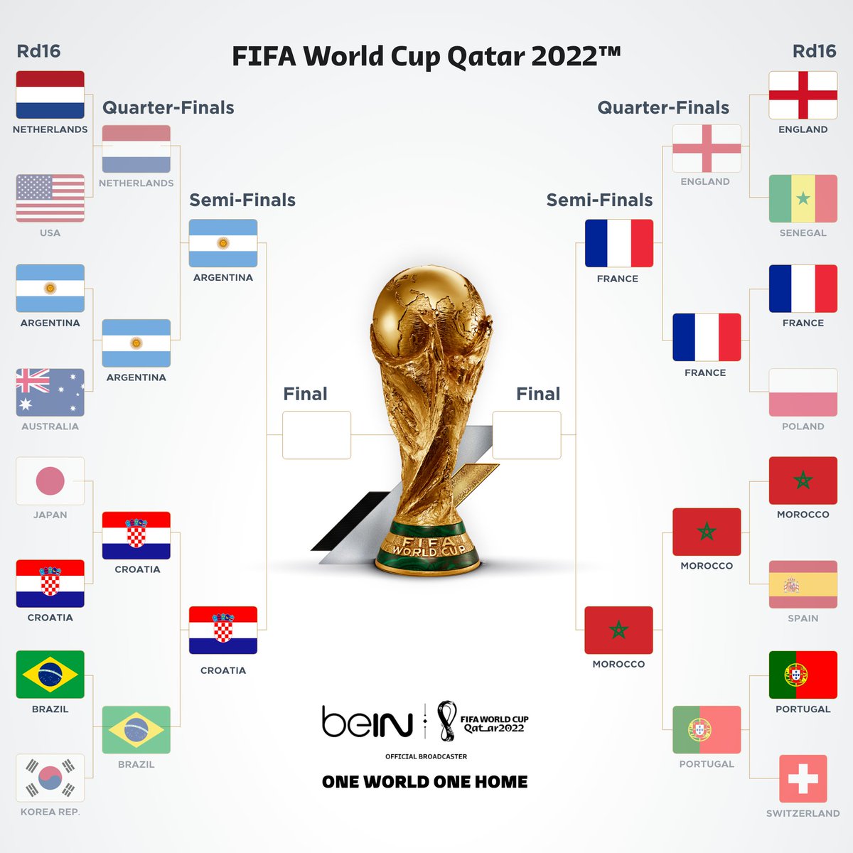 All FIFA World Cup Winners And Semi-finalist. 
