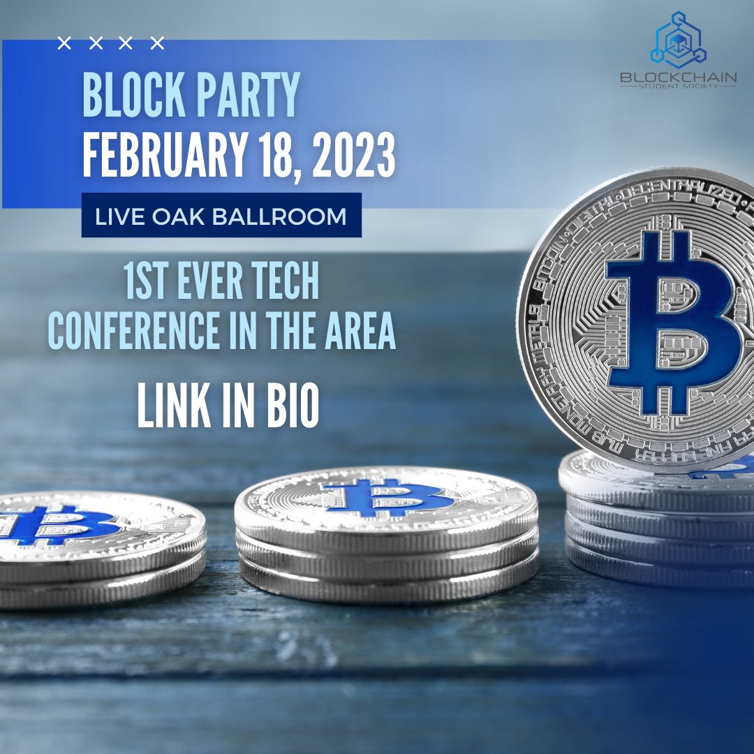 We’re hosting the very first tech conference in the #SETX area at <a href="/LamarUniversity/">Lamar University</a> and it’s FREE! Sign up to secure your seat because we have limited space: blockparty2023.eventbrite.com