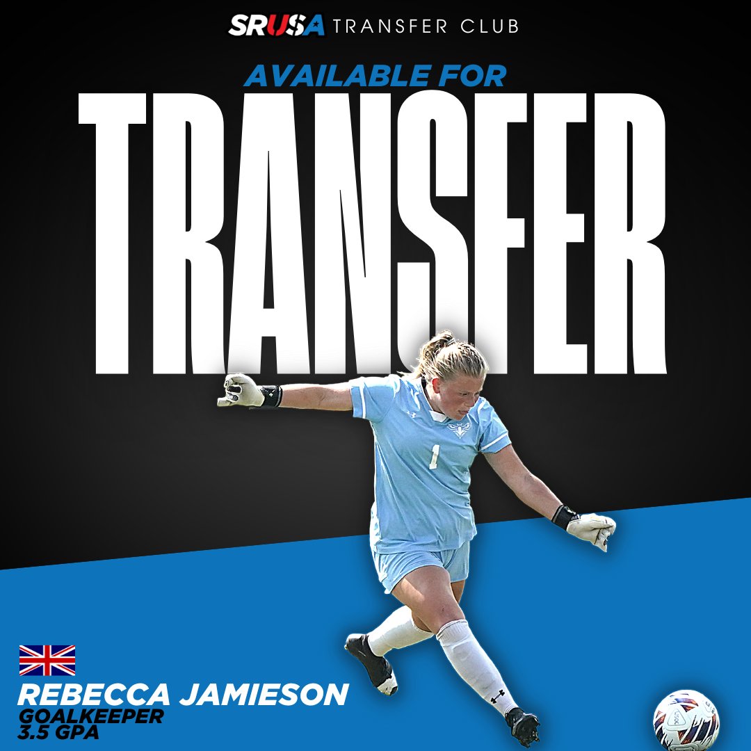 ✍️ 𝗔𝗩𝗔𝗜𝗟𝗔𝗕𝗟𝗘 𝗙𝗢𝗥 𝗧𝗥𝗔𝗡𝗦𝗙𝗘𝗥 Rebecca Jamieson 🇬🇧 

🇬🇧Rebecca Jamieson, is currently a Goalkeeper at NCAA D2 side Auburn University at Montgomery and looking to transfer for Fall 2023.

⚽ GK
🏫 Graduate
📚 3.5 GPA
🎥bit.ly/3BpRUJv