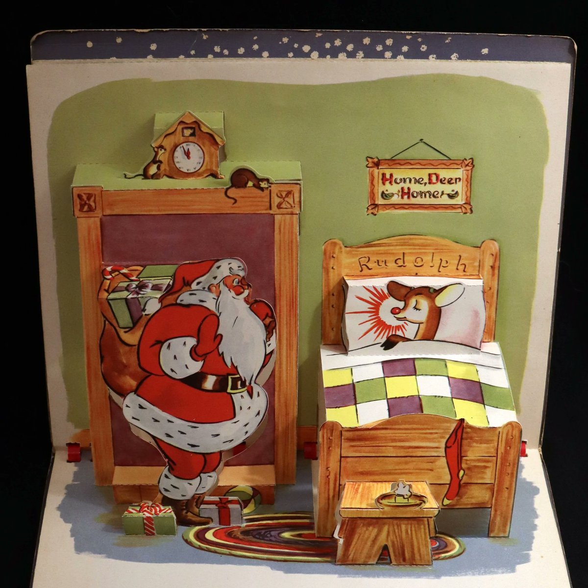 mflibra's tweet photo. 1950 Rare Pop-Up Edition - RUDOLPH The Red-Nosed Reindeer by Robert L. May, Illustrated by Marion Guild.
https://t.co/VR3trWOaEr
#BookWithASoul #PopUpEdition #Rudolph #MarionGuild #illustrated #bookworm #bookstagram #library #bookstore #booknerd #rarebooks #bibliophile https://t.co/y0N1xzYf7v