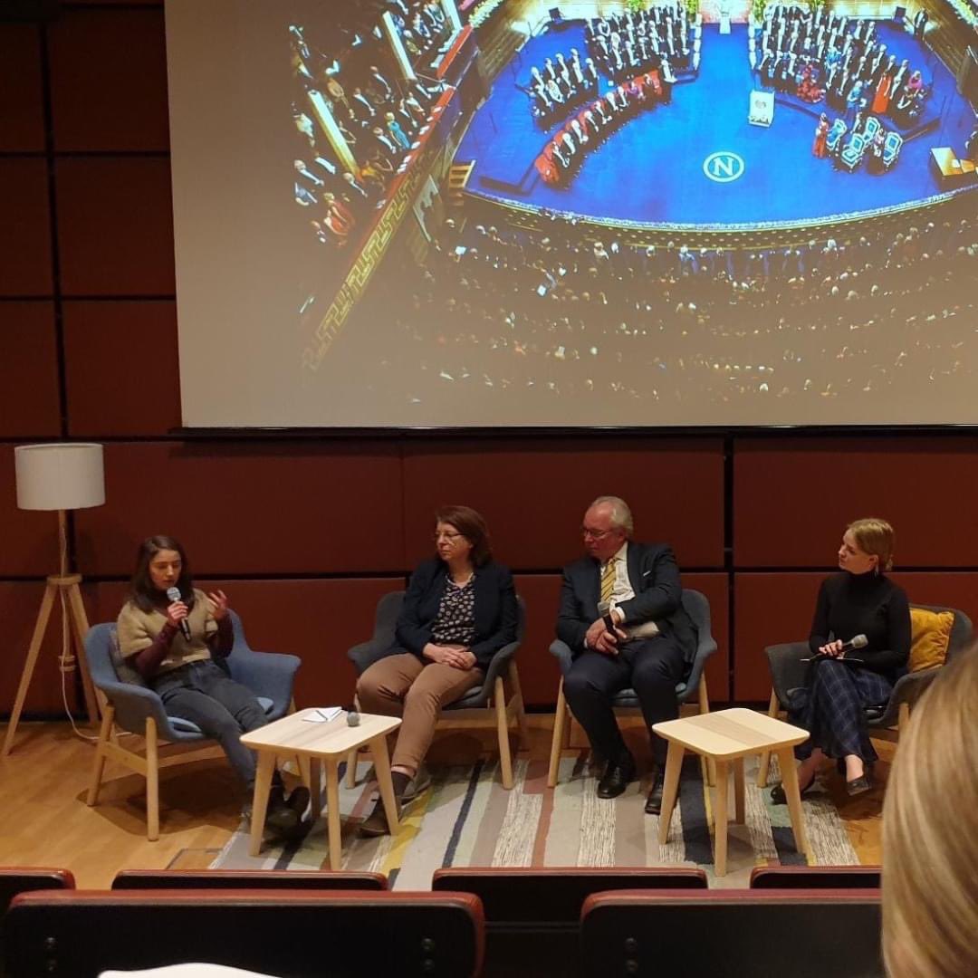 Vielen Dank an Klara Bosch, <a href="/wissreporter/">Die Wissenschaftsreporter</a>, Prof. Dr. <a href="/Petra_Lucht/">Petra Lucht, Freie Universität Berlin</a>, <a href="/FU_Berlin/">Freie Universität</a> &amp; Dr. Sven Baszio, <a href="/jugend_forscht/">Jugend forscht</a> für ein inspirierendes &amp; aufschlussreiches Gespräch.

Ein ganz besonderes Highlight war zudem der exklusive Videogruß von Nobelpreisträger Prof. Dr. Benjamin List.