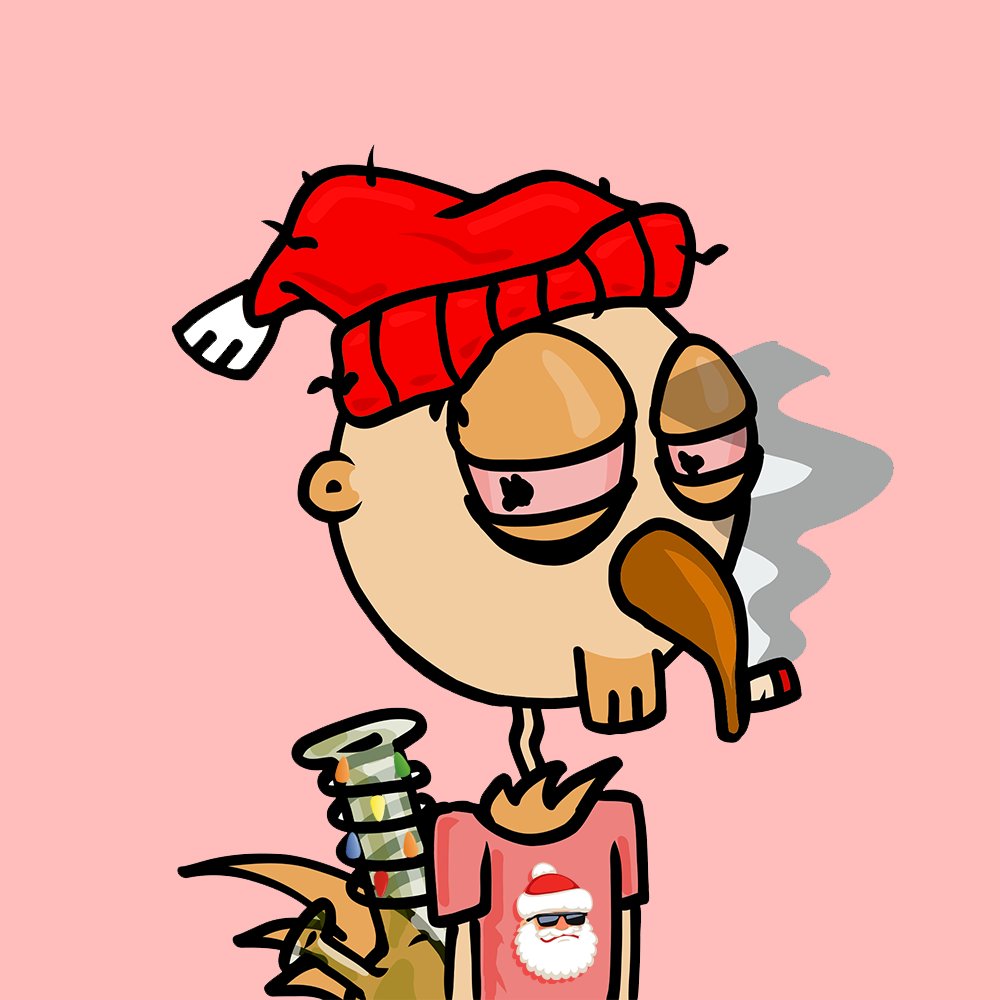 nolanpcgaming's tweet photo. 🎄Welcome! Its a @DerpBirdsNFT Christmas Party!🎁

🚨Introducing The Derp Bird Who Stole Christmas, Christmas Stoner, Christmas Party Pred, and of course Peppermint Drape!🚨

🗣️I'd love to see your Christmas Derps so reply with them below!

#CNFTCommunity #CNBLUE #CNFT #Derp #LFG https://t.co/DkemIikEZ8